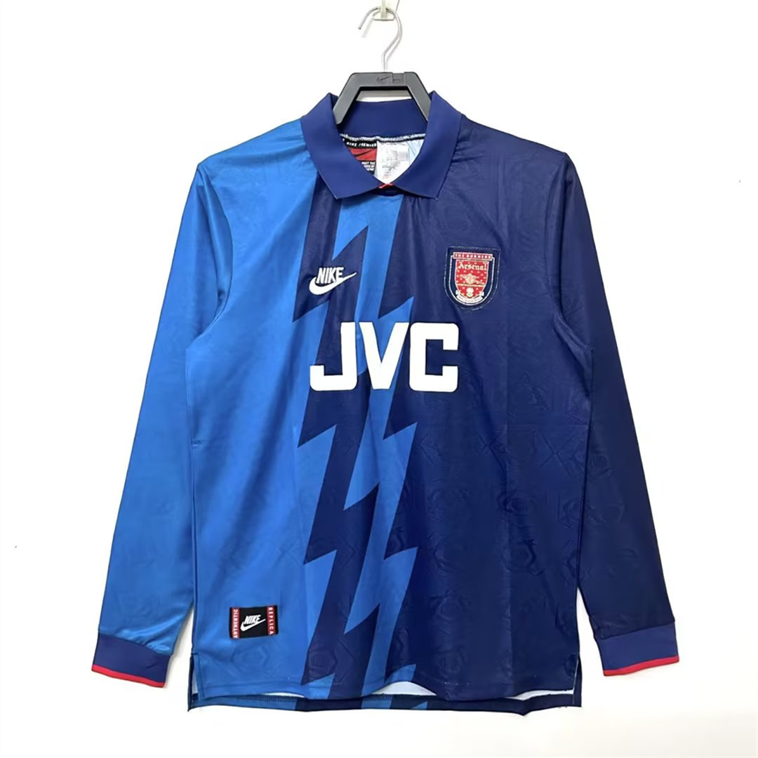 Arsenal Retro 95-96 Away Long Sleeve Jersey